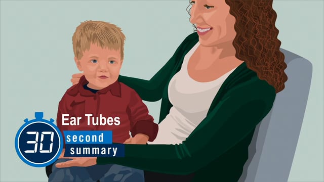 30-Second Summary: Ear Tube Surgery